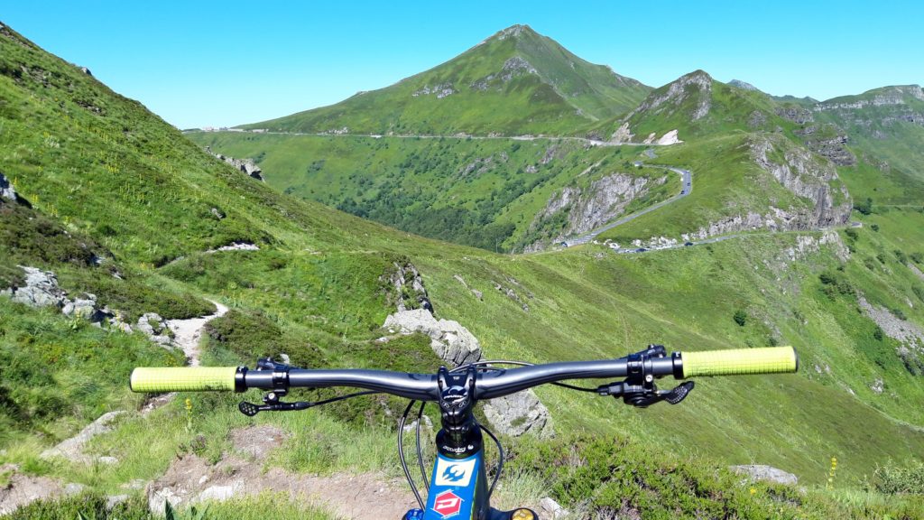 Wall sticker VTT - Puy Mary - Cantal Auvergne